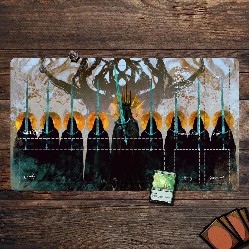 Door Mat Blank - Magic Playmat Card Gaming Mat with