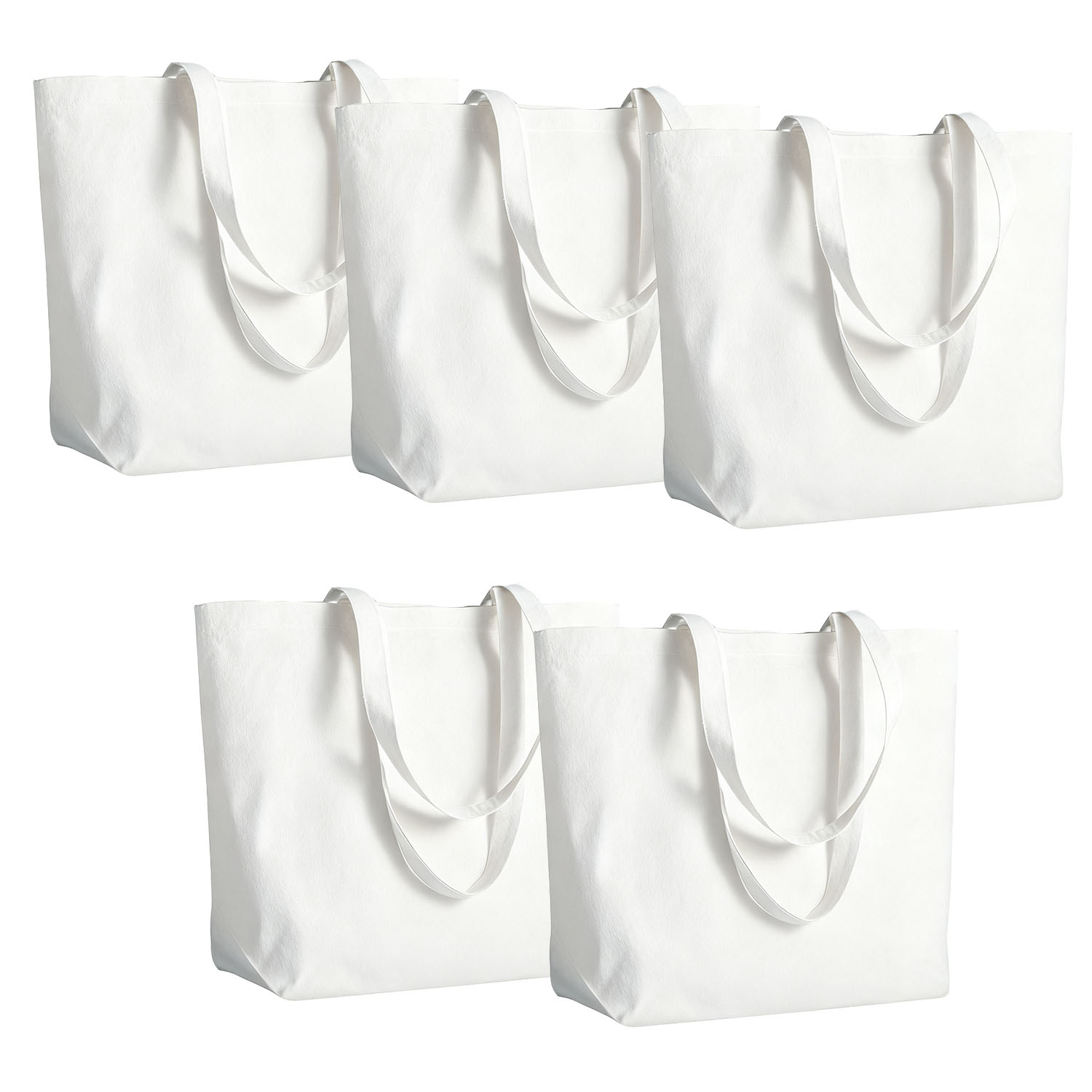 5 Pcs Large Capacity Sublimati - Tote Bag Sublimation 评论和价格