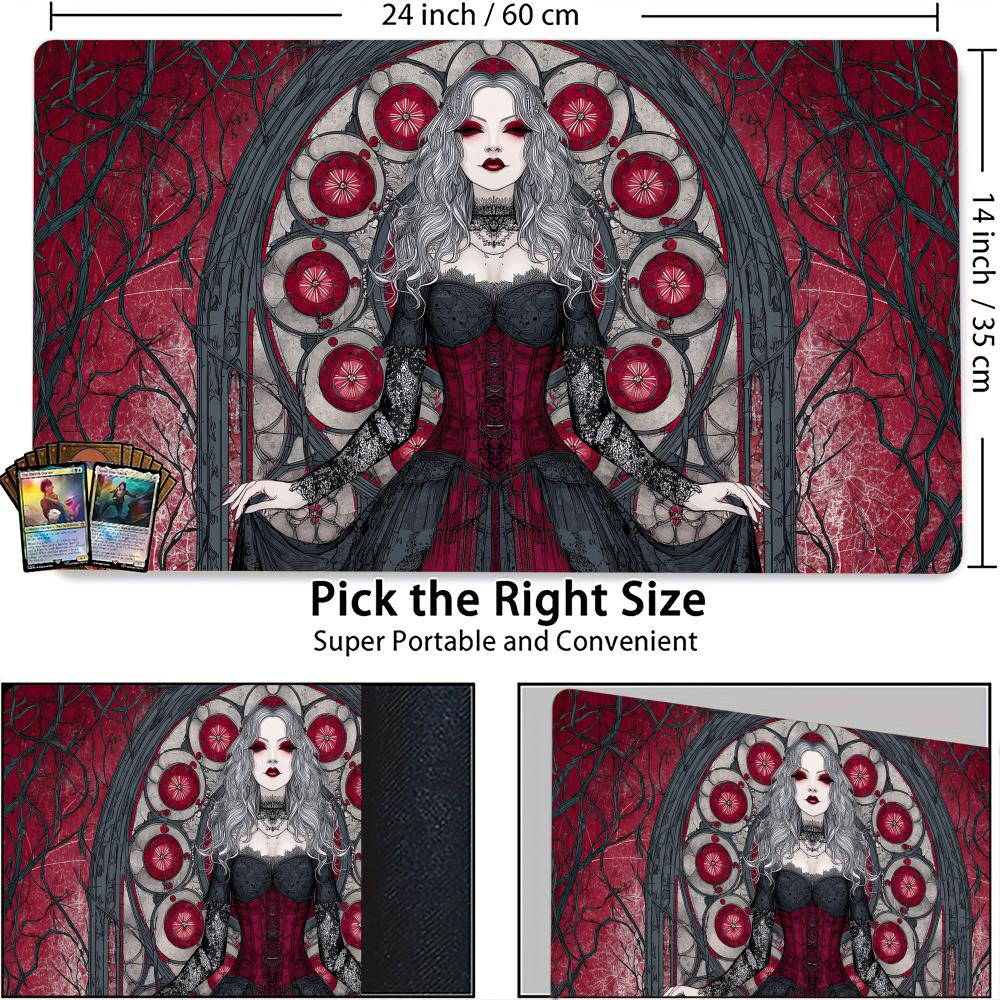 Gothic Female Vampire TCG Play - Door Mat Blank 评论和价格
