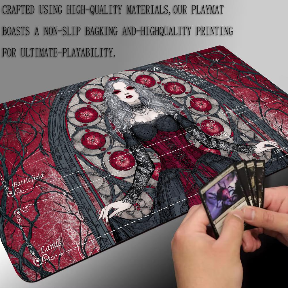 Gothic Female Vampire TCG Play - Door Mat Blank 评论和价格