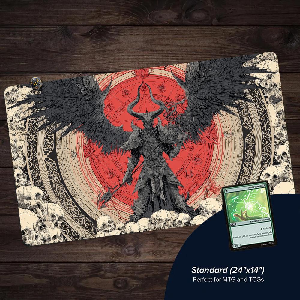Gothic-style Goat-headed Demon - Door Mat Blank 评论和价格