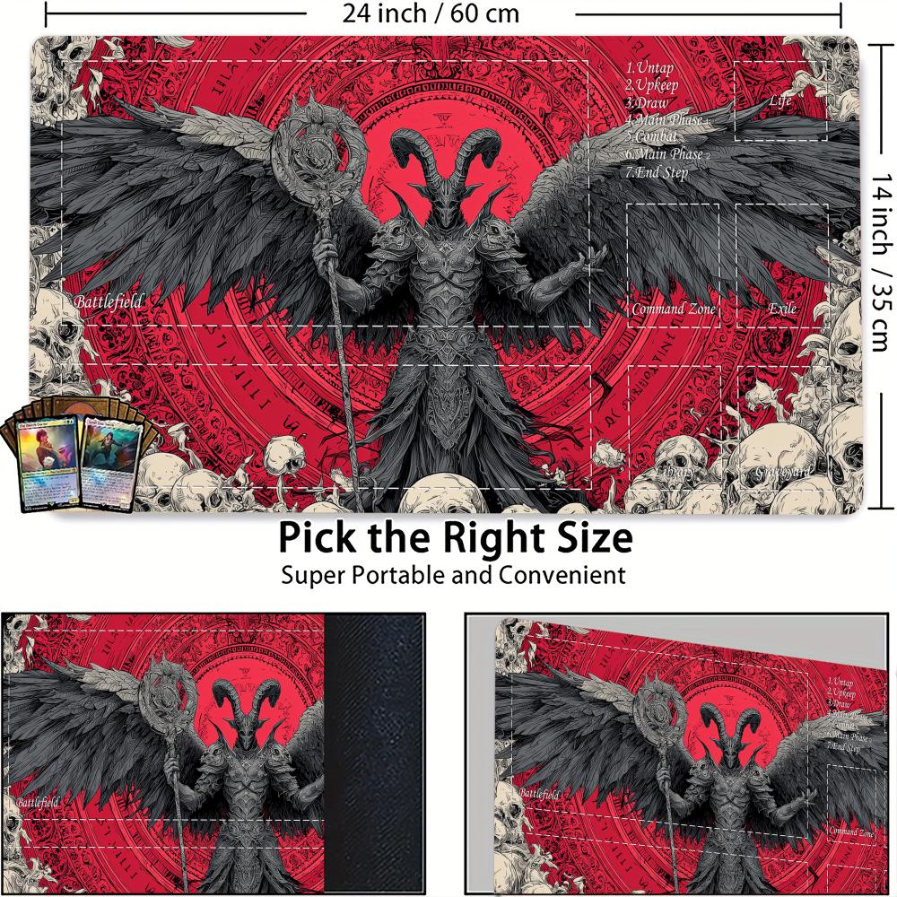 Gothic-style Goat-headed Demon - Door Mat Blank 评论和价格