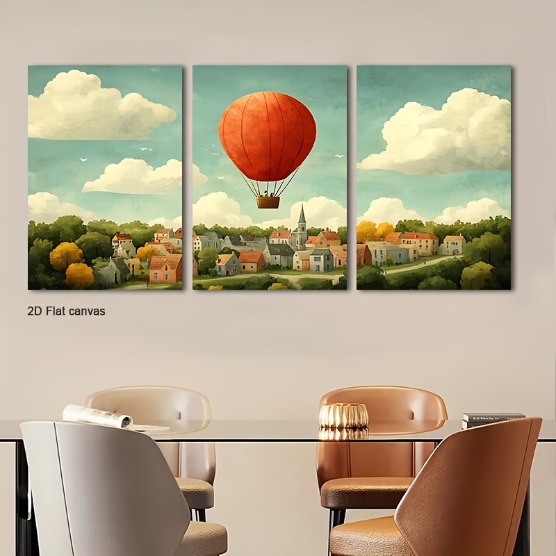 Frameless Canvas 3pcs Framed R - Canvas Wrap Ready 评论和价格
